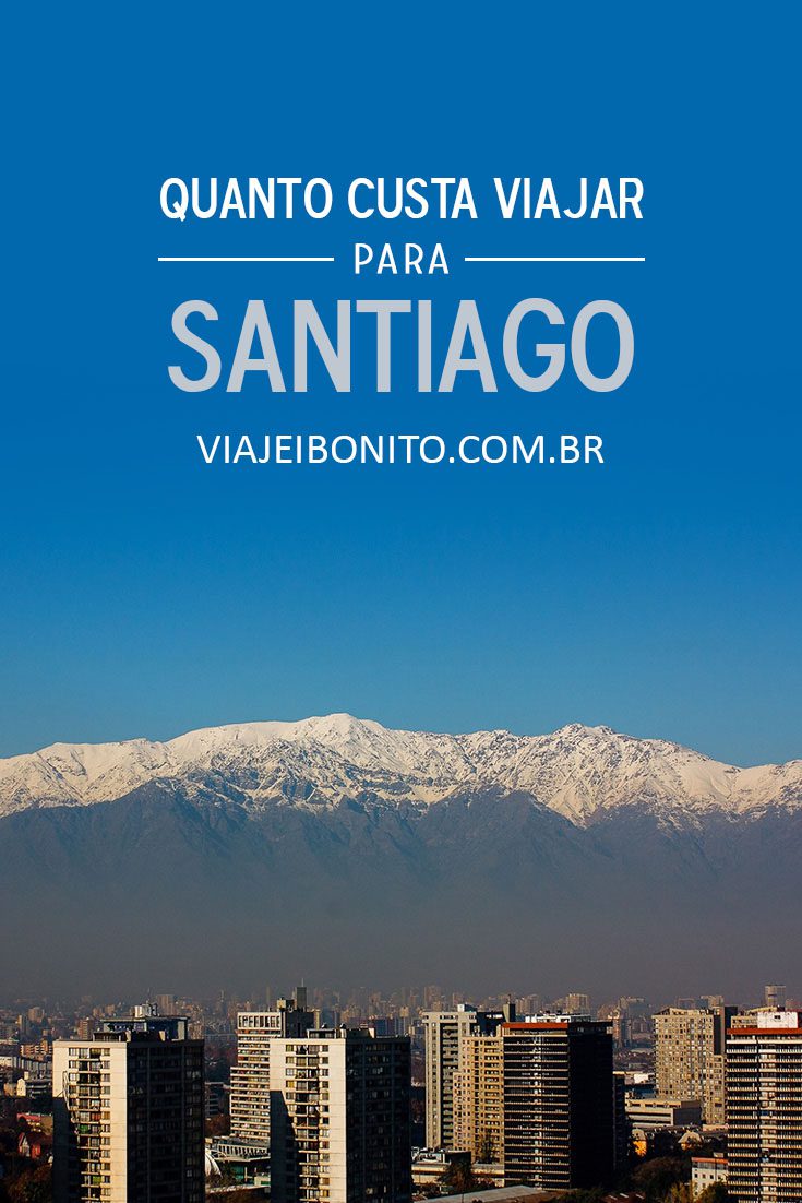 Quanto custa viajar para Santiago, Chile. Cálculo de despesas com alimentação, transporte, passagens aéreas, hospedagem e alimentação em Santiago. Quanto dinheiro levar para Santiago. O que fazer em Santiago. Viajar para Santiago é caro? Como economizar em Santiago. Custo de vida em Santiago, no Chile. Créditos: Roney Gonçalves