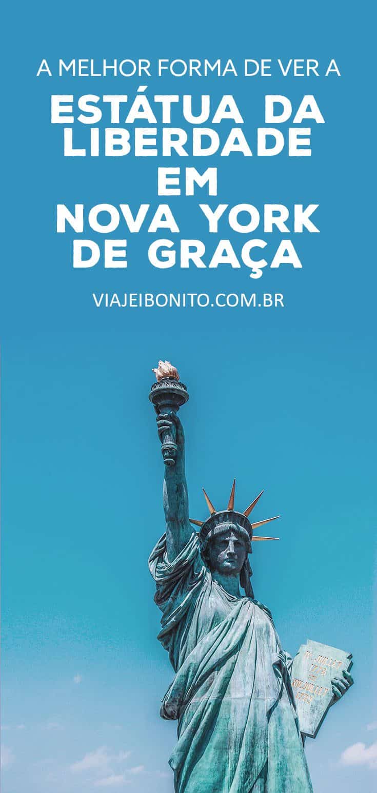 Como ver a Estátua da Liberdade em Nova York de graça. Créditos: Daryan Shamkhali / Fonte: Unsplash