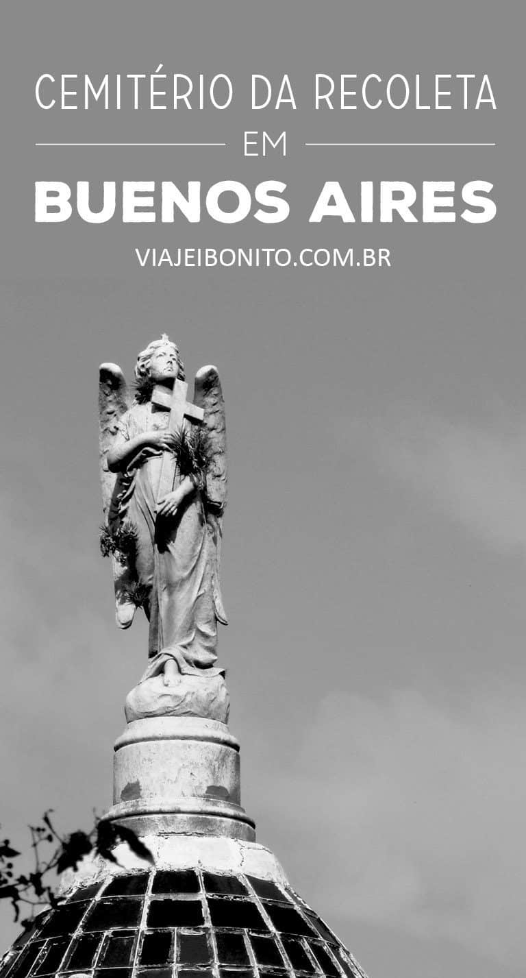 Fotos em preto e branco do Cemitério da Recoleta, em Buenos Aires, onde estão sepultadas figuras importantes da história argentina, entre elas Evita Peron. Créditos: Gisele Rocha