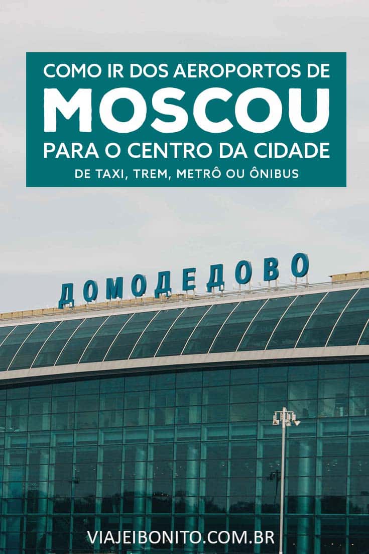 Como ir dos aeroportos de Moscou para o centro da cidade. Créditos: Zachary Collier / Fonte: Flickr
