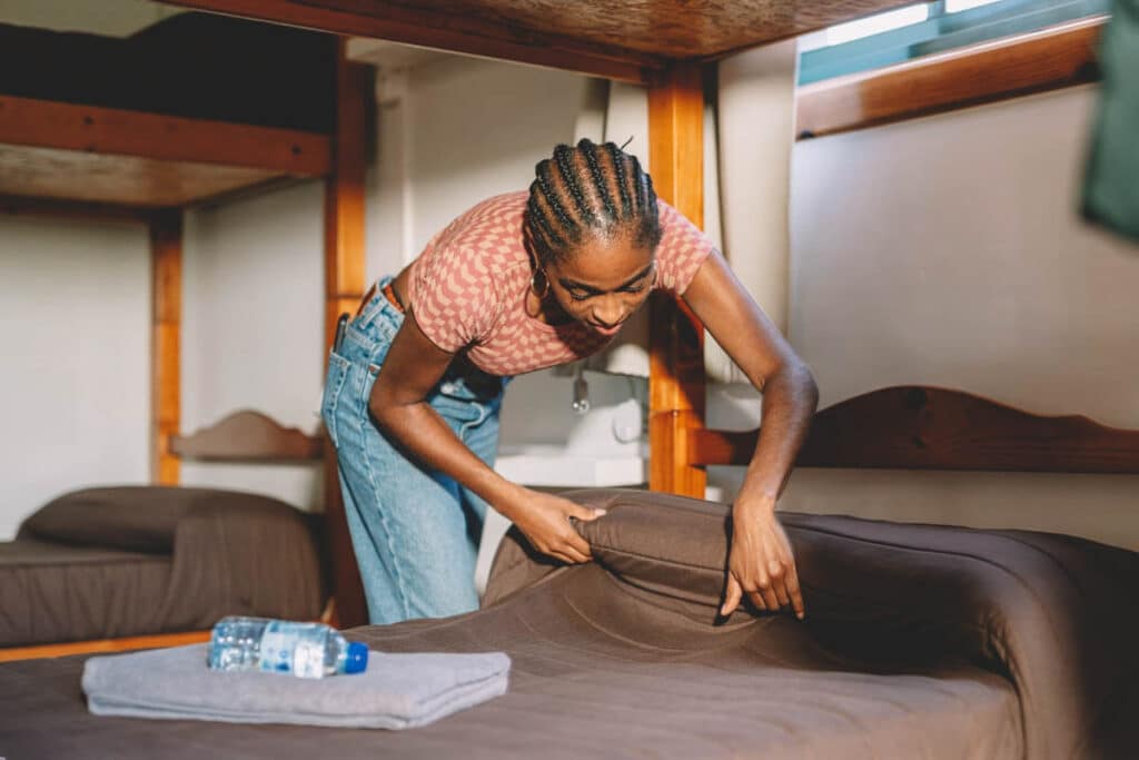 Trabalhar em troca de acomodação diminui os custos da viagem