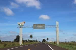 Estrada que vai de Campo Grande para Bonito, no Mato Grosso do Sul