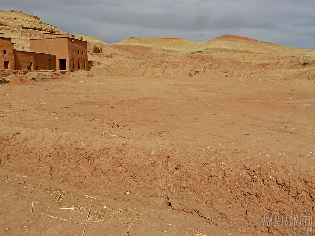 Um dos locais onde foi gravado o filme Gladiador, em Aït-Ben-Haddou, Marrocos