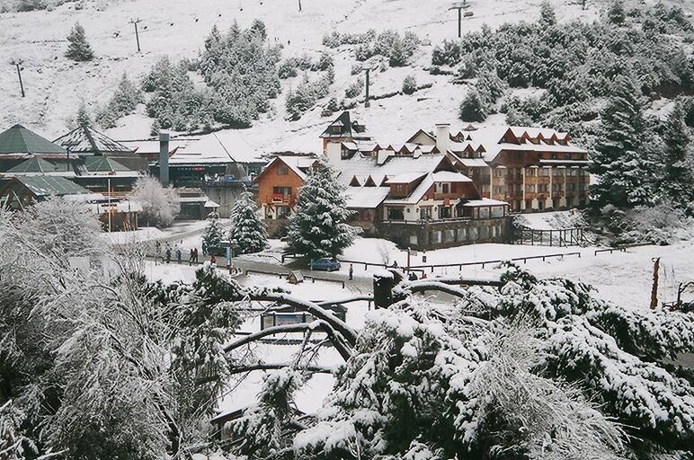 Bariloche, Argentina, abaixo de neve