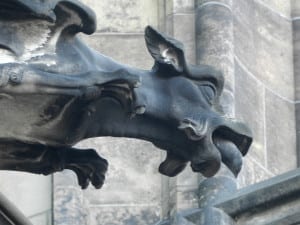 Gárgulas na Catedral de São Vito, Praga, República Tcheca