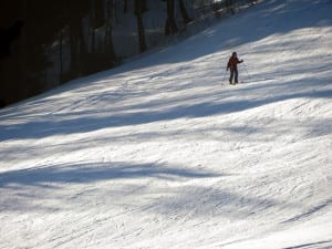 Pista de esqui privada em Špindleruv Mlýn, República Tcheca