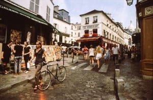Cuidado com os vendedores ambulantes de Montmarte