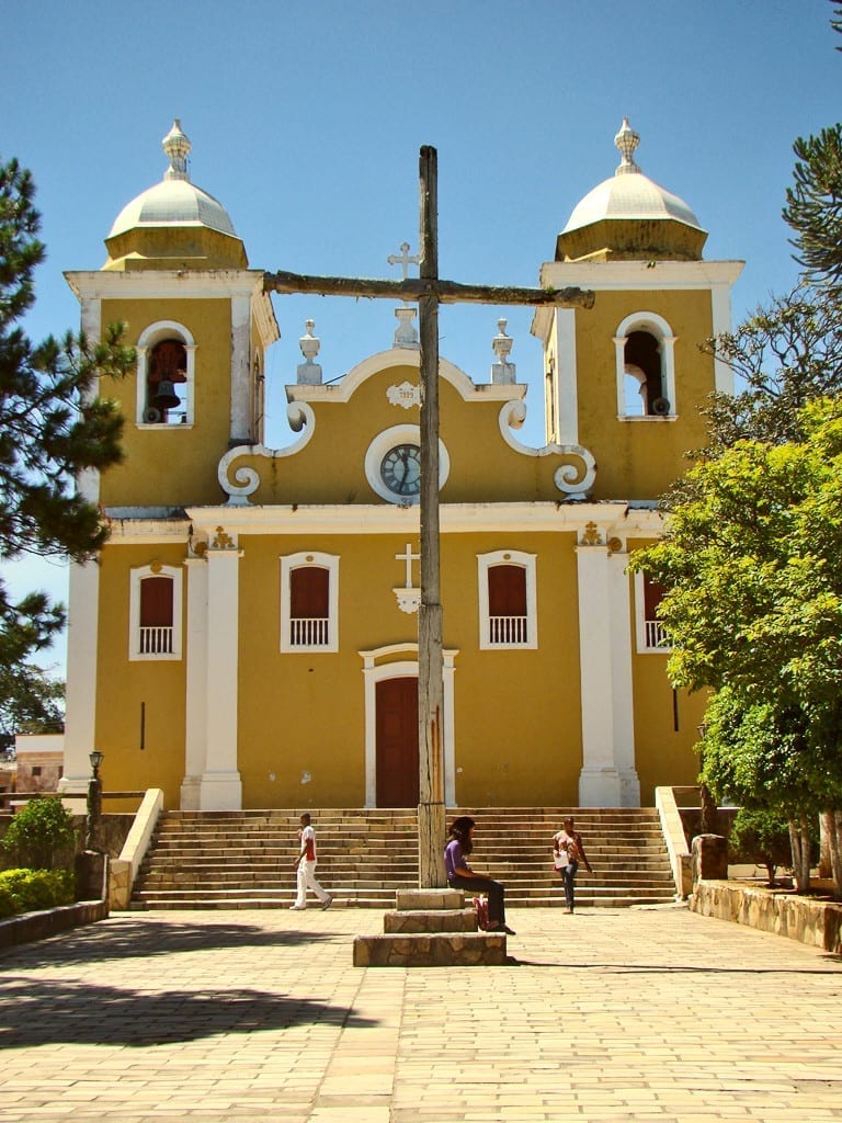 Igreja construída a mando do Barão de Alfenas para guardar a imagem de São Thomé