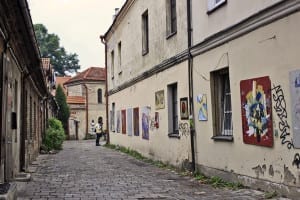 Uzupis, na Lituânia, transpira arte em suas praças, ruas e becos