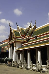 Templo nos arredores de Wat Arun