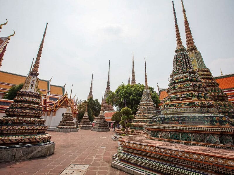 Chedis do Wat Pho, Bangkok