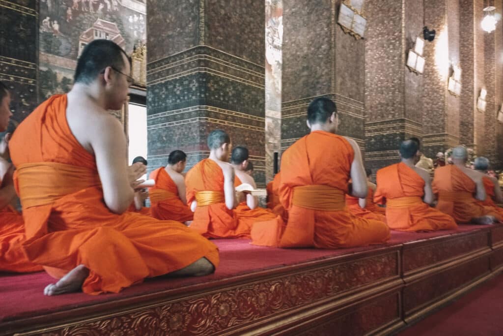 Monges no Wat Pho