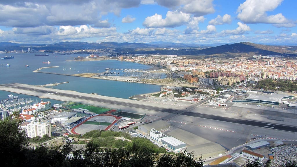 Pista do Aeroporto de Gibraltar