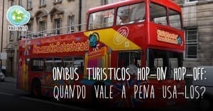 Ônibus Hop-On Hop-Off pelas ruas de Newcastle