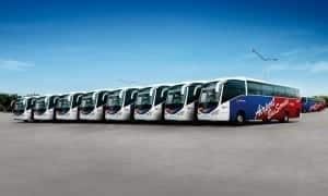 Frota de ônibus da Airport Bus Service