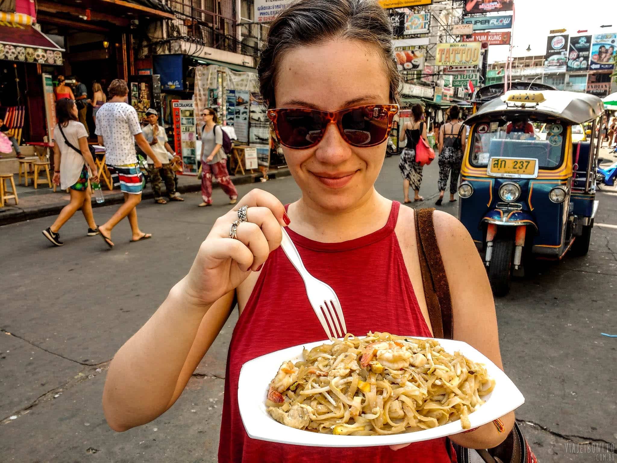 Quanto custa viajar pelo sudeste asiático quando se tem disposição para comer na rua