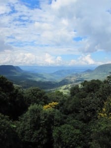 Vista do Vale do Quilombo, em Gramado, Rio Grande do Sul, Brasil