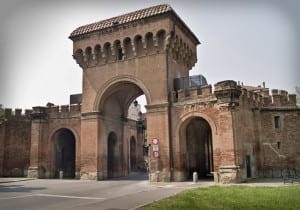 Porta Saragozza, em Bologna