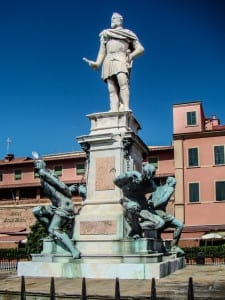 Monumento dei Quattro Mori, em Livorno, Itália