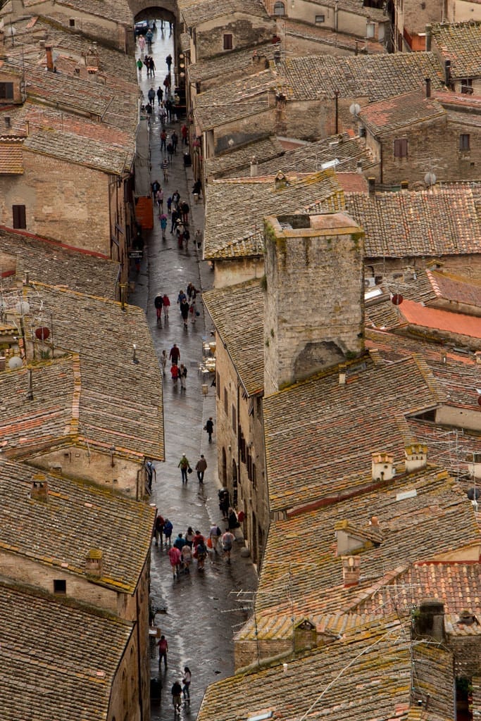 San Gimignano é um dos bate-e-voltas viáveis a partir de Florença. É possível visitar a cidade em uma tarde