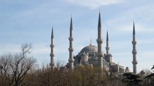 Mesquita Azul, em Istambul, Turquia