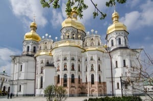 Monastério de Kiev-Petchersk, em Kiev, na Ucrânia
