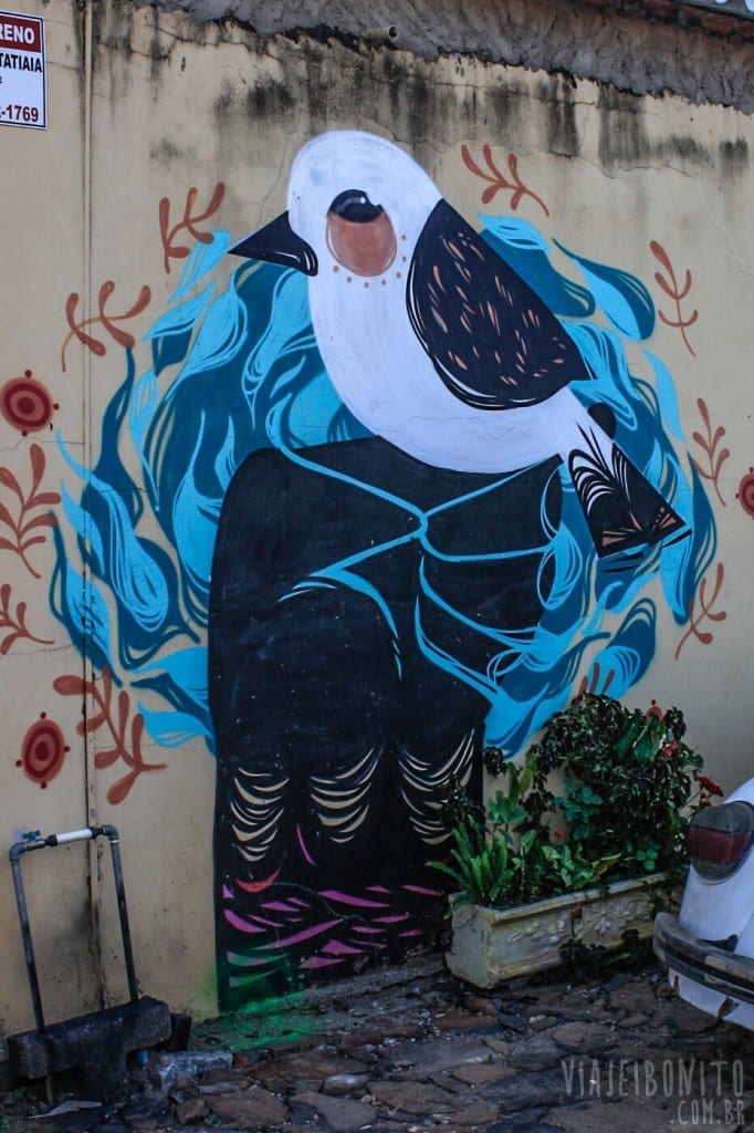 Arte de rua, em Itatiaia, Minas Gerais