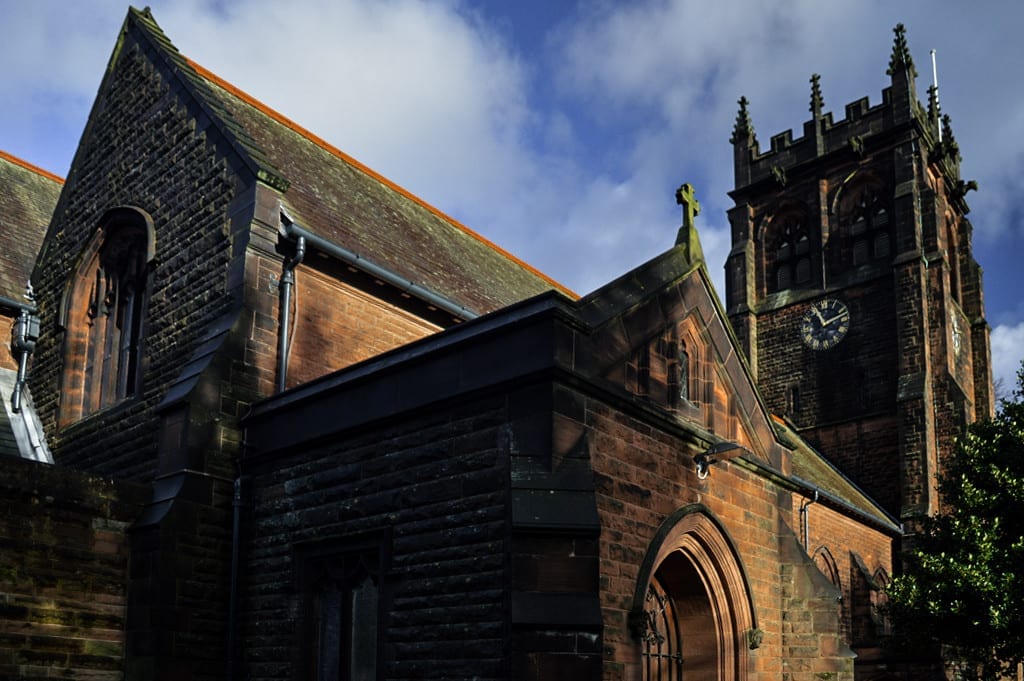 Saint Peter's Church, em Liverpool, onde Paul McCartney foi apresentado a John Lennoon