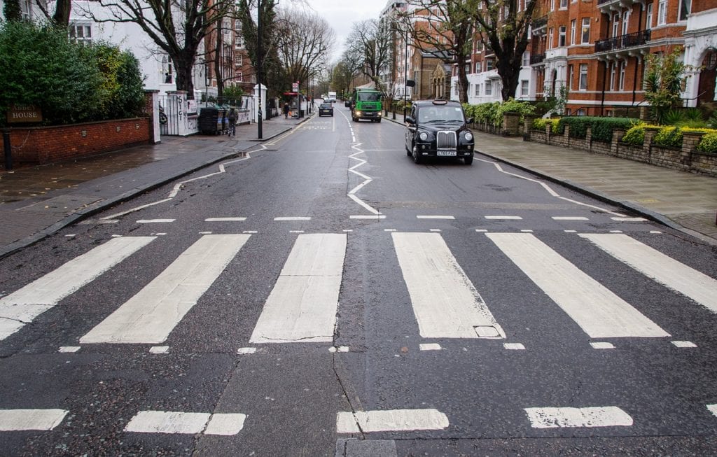 Abbey Road em Londres, Inglaterra