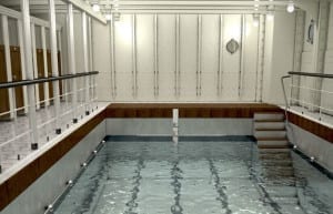 Réplica da piscina do Titanic