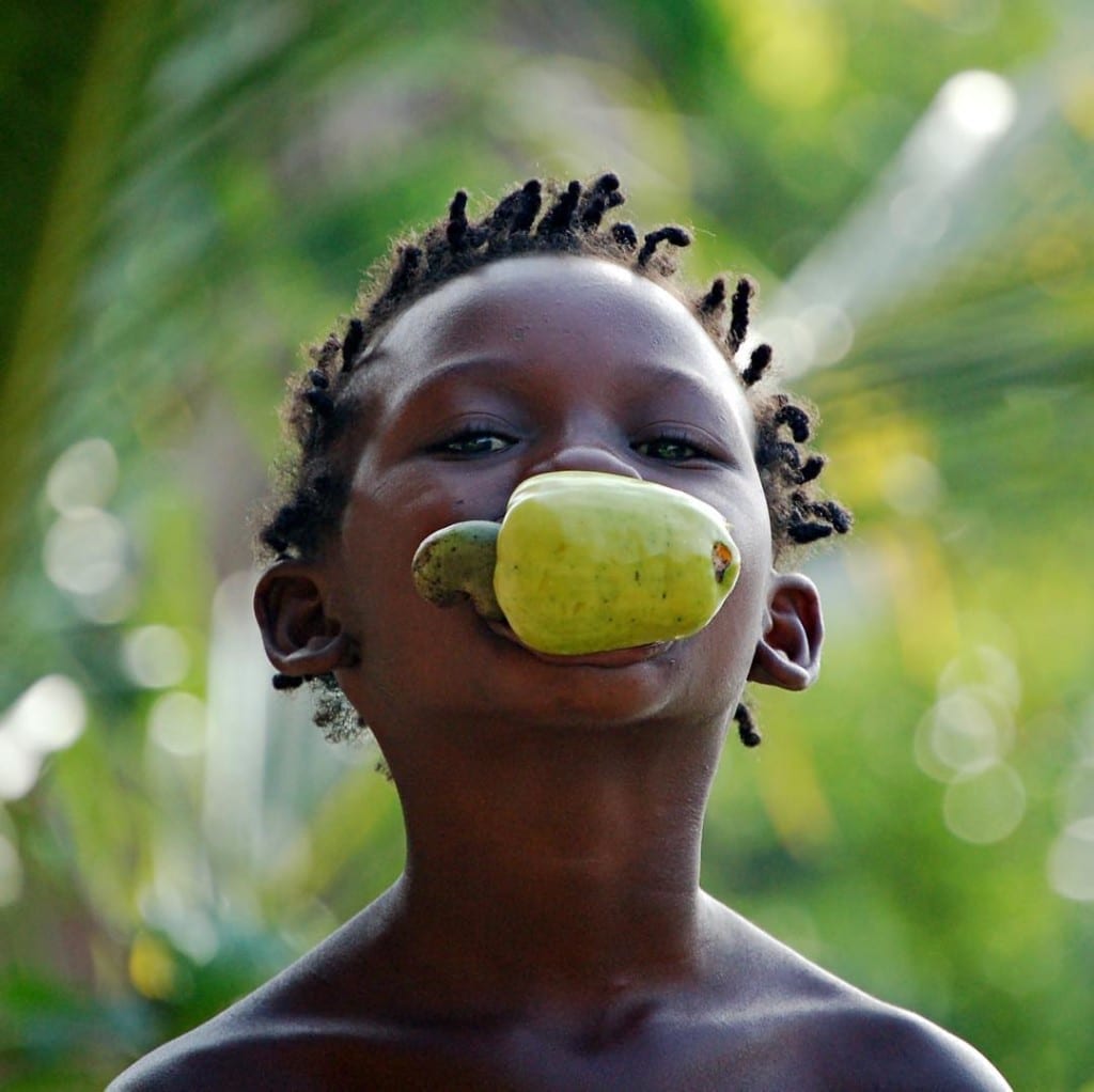 Se alimentar de frutas frescas no Suriname.