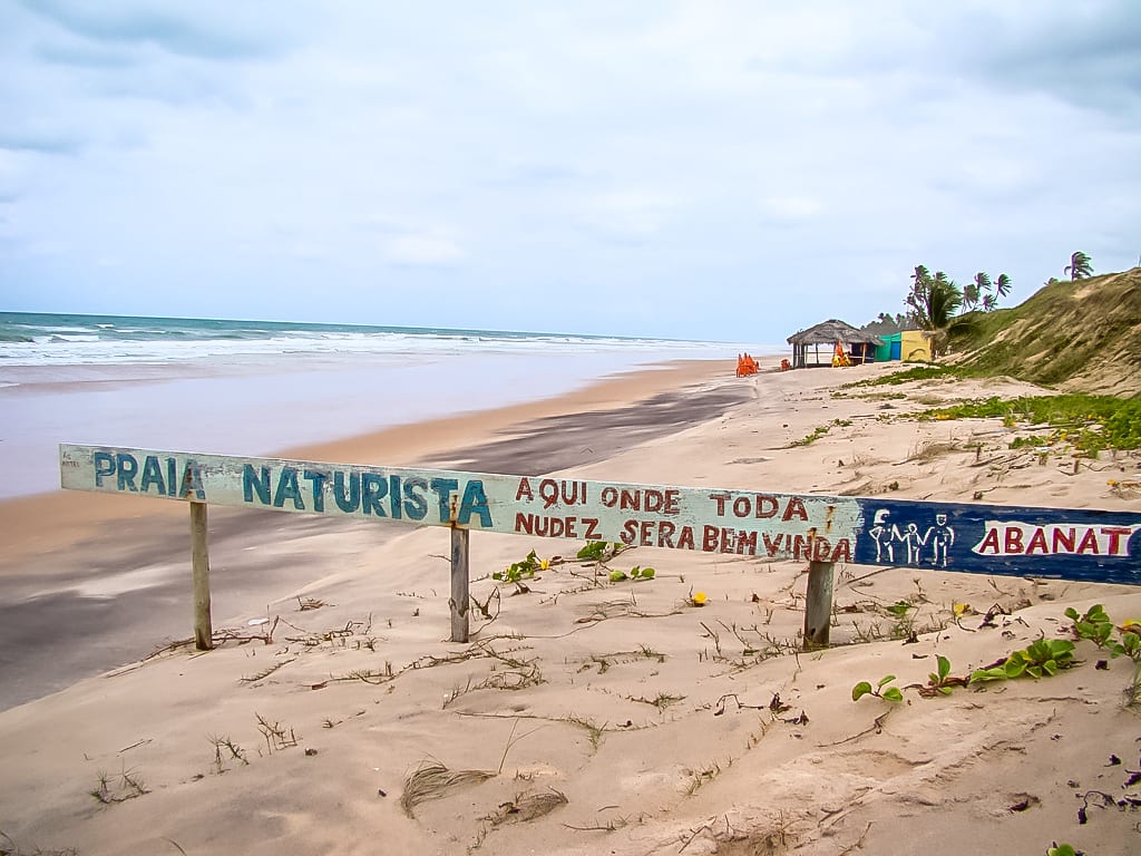 Naturism beach. Tambaba, PB, Brazil. Using Canon Sx20 