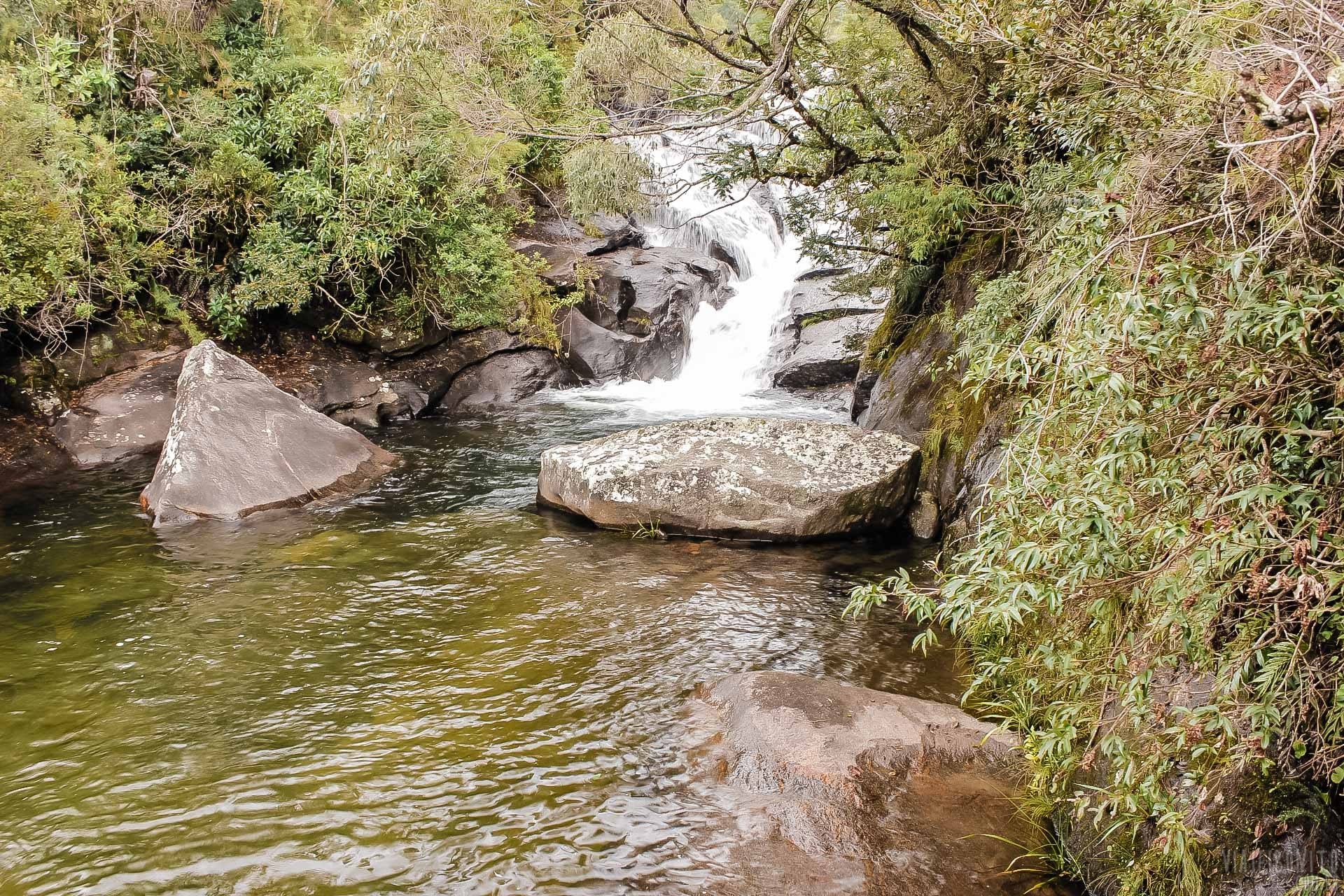 Cachoeira do Tiziu, em Aiuruoca, Minas Gerais