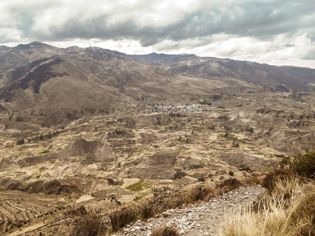Valle del Colca, no Peru