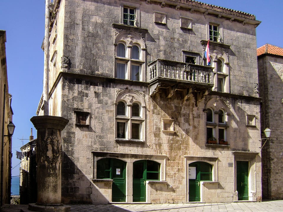 Korcula Town Museum, que conta a história da ilha