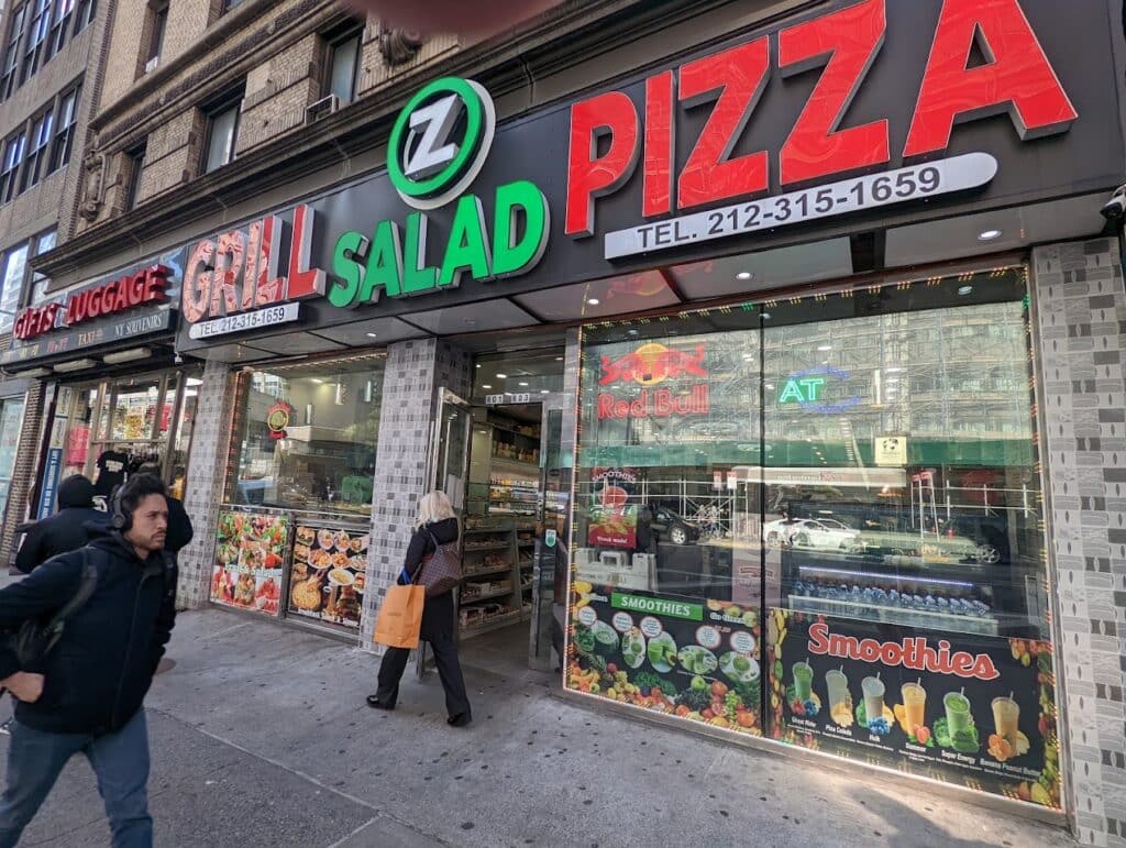 Z Deli vende pizzas de 1 dólar em Nova York
