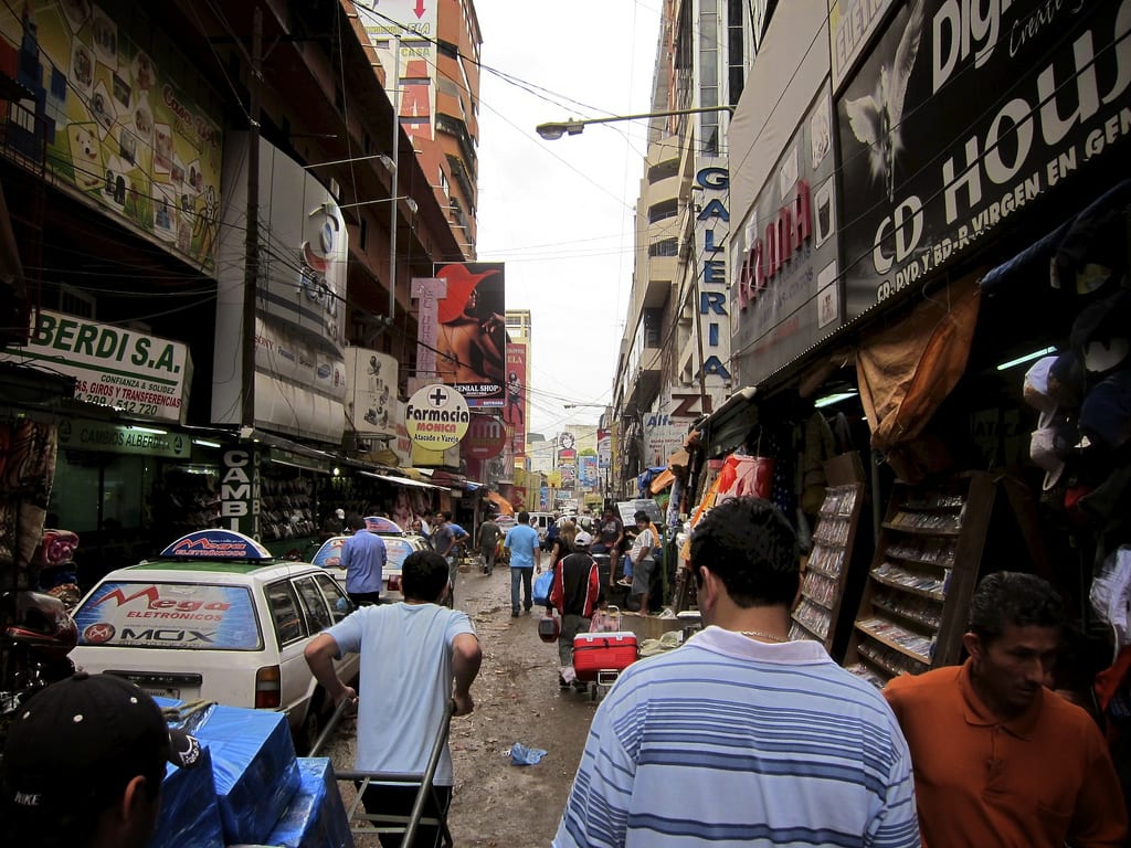 Ciudad del Este, no Paraguai