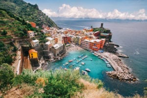 Cinque Terre, uma boa pedida para se refrescar durante o verão na Itália