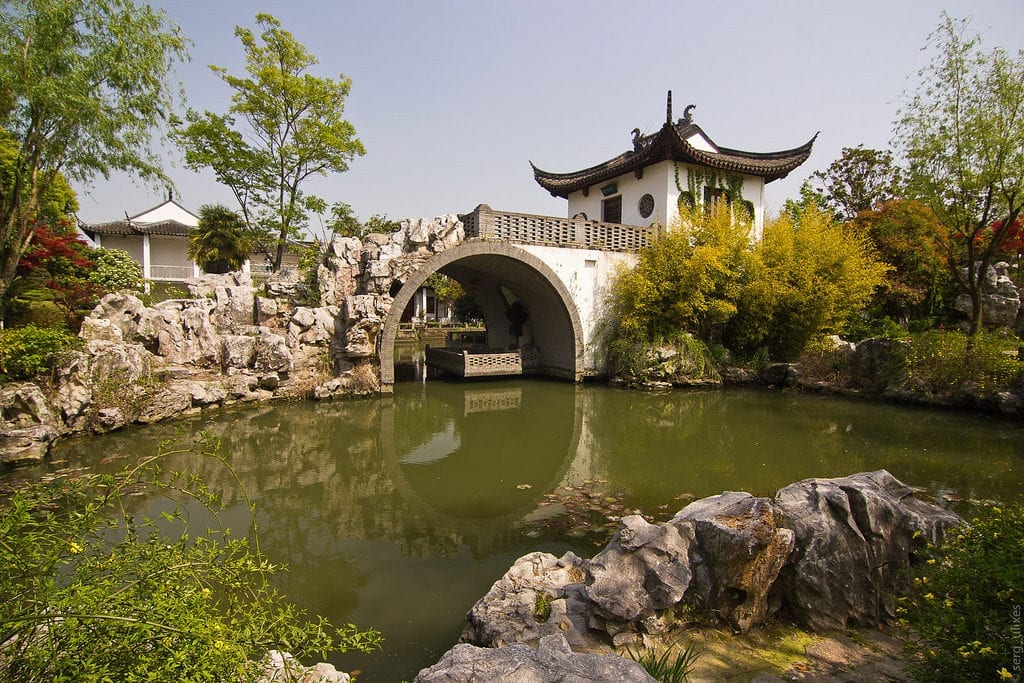 Kezhi Gardens em Zhujiajiaozhen, na China