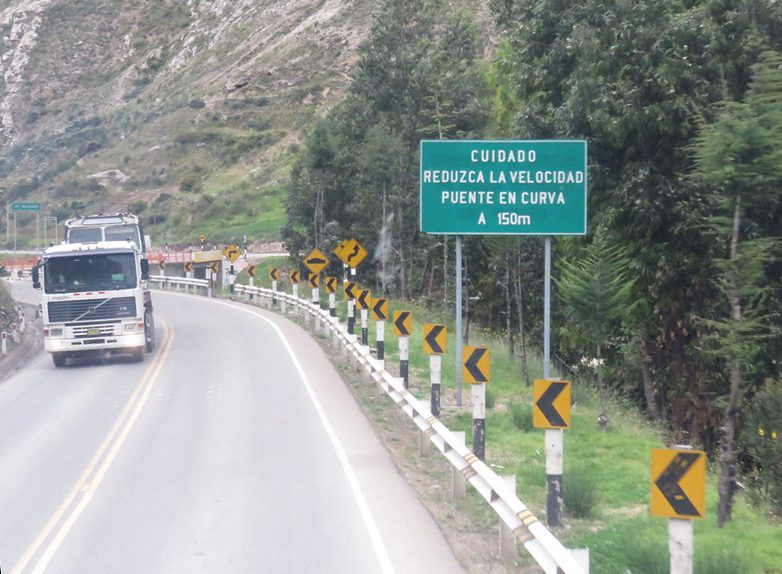 Prepare-se para as curvas acentuadas nas estradas do Peru