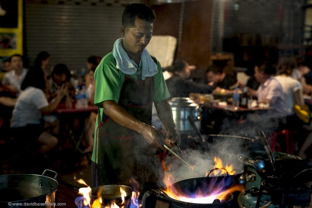 Alguns pratos são preparados "ao vivo" na China