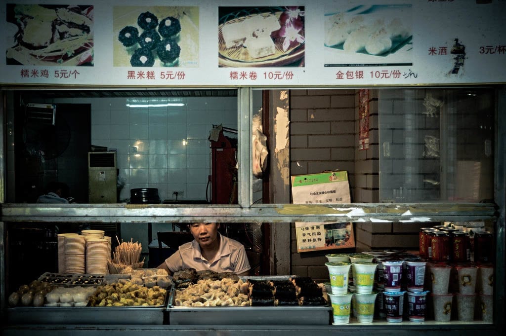 Comidas costumam ser muito baratas na China