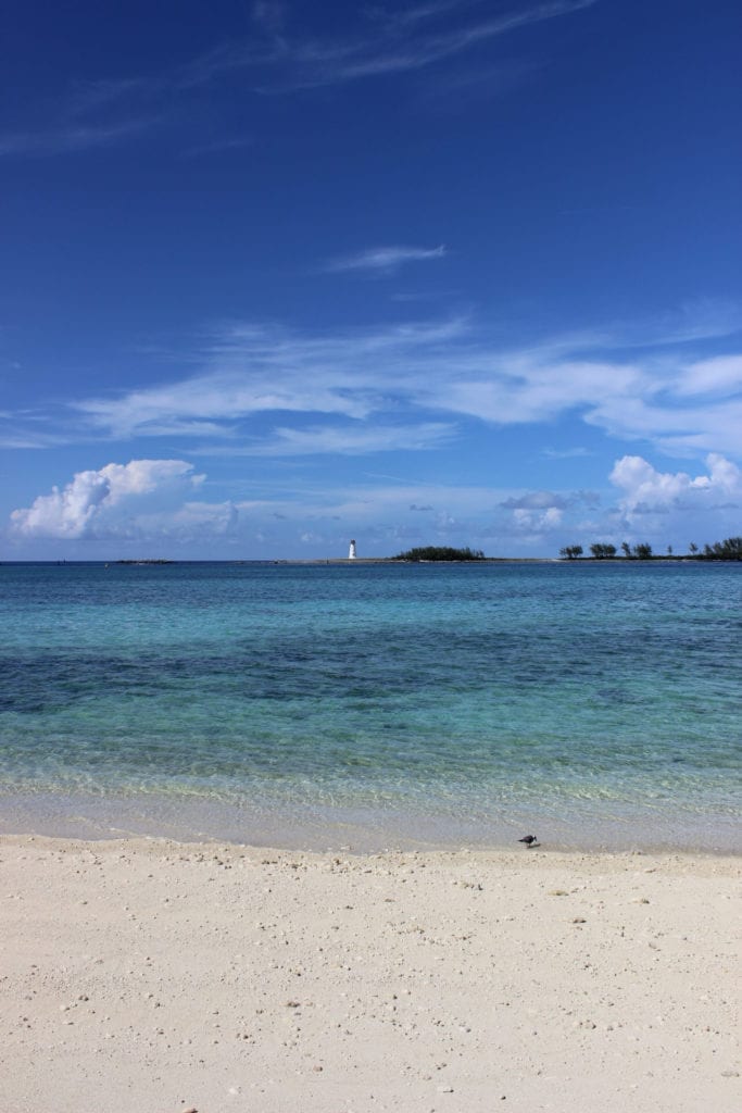 Junkanoo Beach é uma das praias mais bonitas de Nassau, nas Bahamas