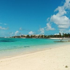 Junkanoo Beach, em Nassau, Bahamas