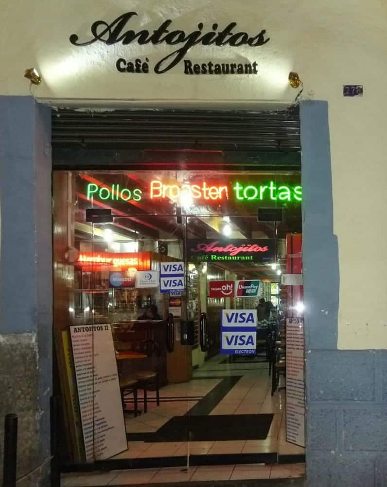 Antojitos é um dos restaurantes onde se pode comer sem gastar muito em Cusco