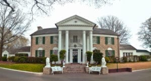 Graceland, a mansão de Elvis Presley em Memphis