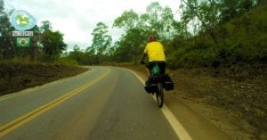 Estrada Real de bike para Catas Altas, Minas Gerais