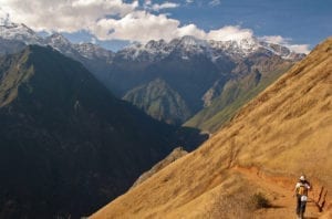 Trilha que leva às ruínas de Choquequirao, a irmã desconhecida de Machu Picchu