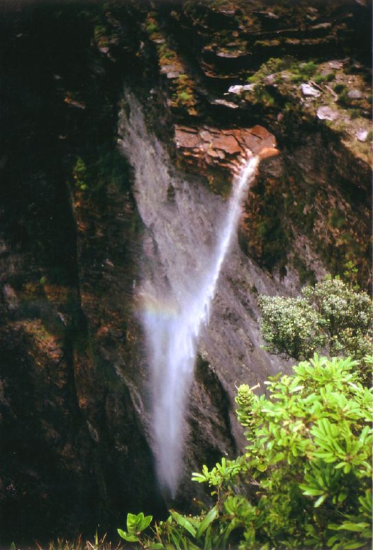 Cachoeira da Fumaça, na Chapada Diamantina, Bahia, Brasil