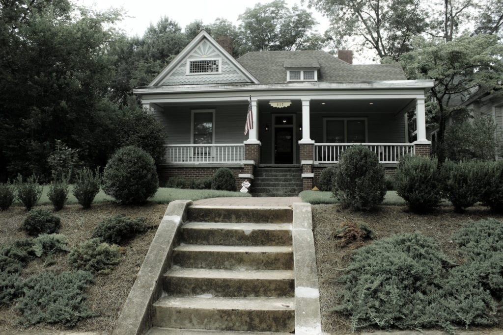 Casa do Rick, um dos cenários de The Walking Dead em Atlanta, Geórgia
